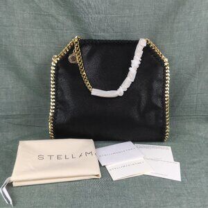 NWT Stella Mccartney Falabella Tote Bag Black